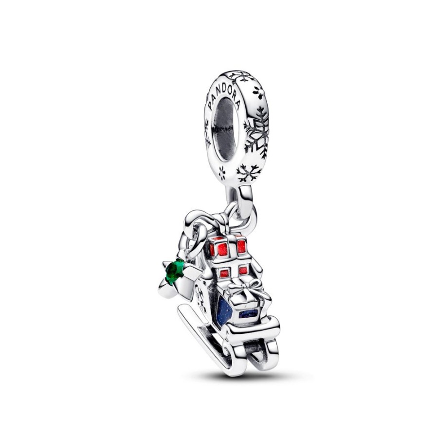 Pandora Pandora | Charm Colgante Pandora Moments Trineo Navidad 2023