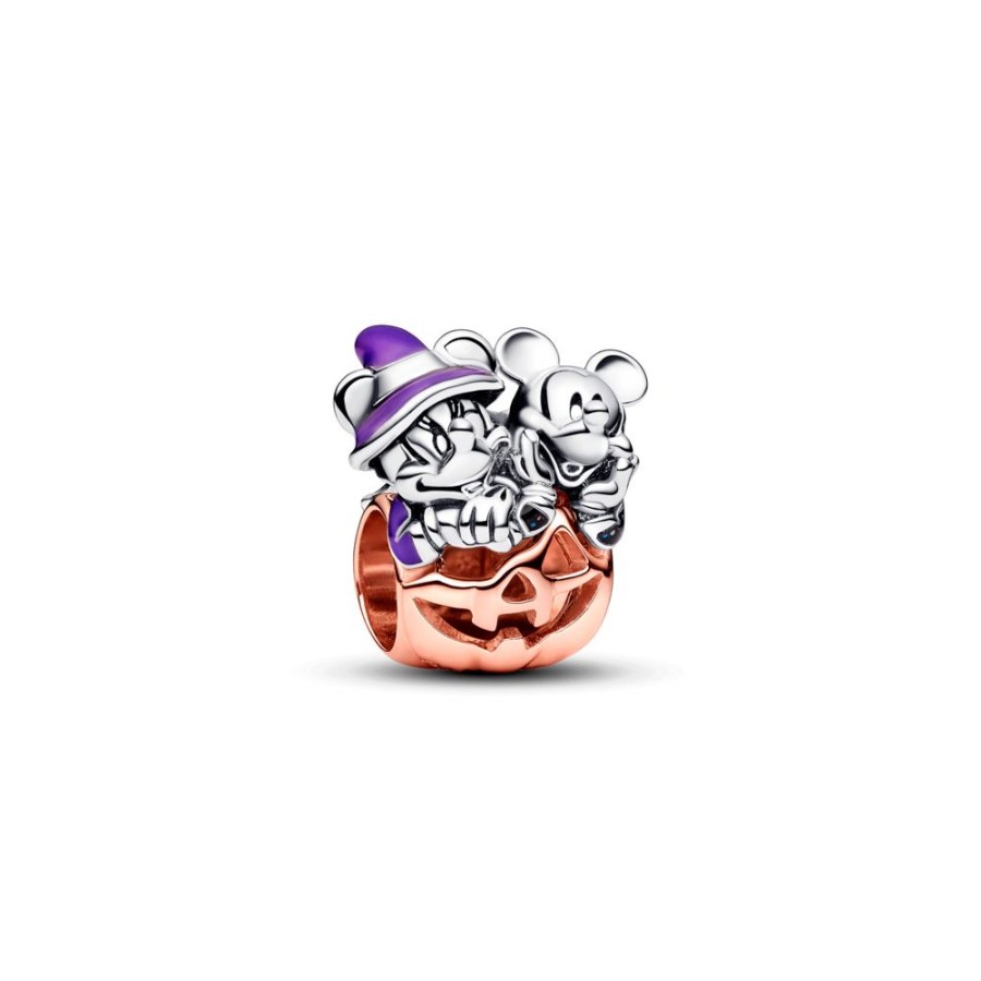 Pandora Pandora | Charm Disney X Pandora Calabaza Halloween Mickey Y Minnie