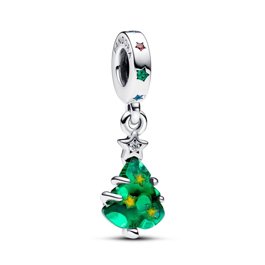 Pandora Pandora | Charm Colgante Pandora Arbol De Navidad Brilante