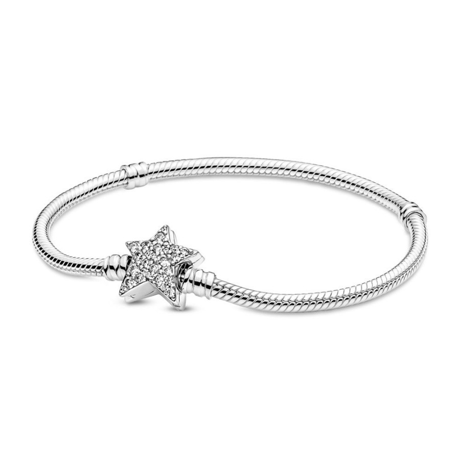 Pandora Pandora | Pulsera Pandora Cierre Estrella Asimetrica (C)