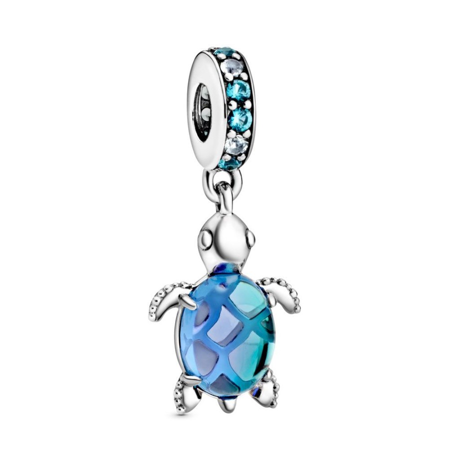 Pandora Pandora | Charm Colgante Pandora Murano Tortuga Marina