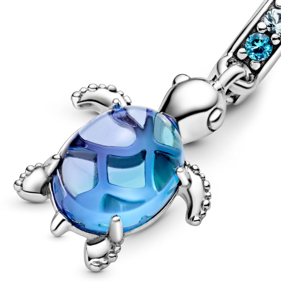 Pandora Pandora | Charm Colgante Pandora Murano Tortuga Marina